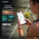 Porodo TrackFit Evo Smart Health Tracking Band – Blue - Image 6